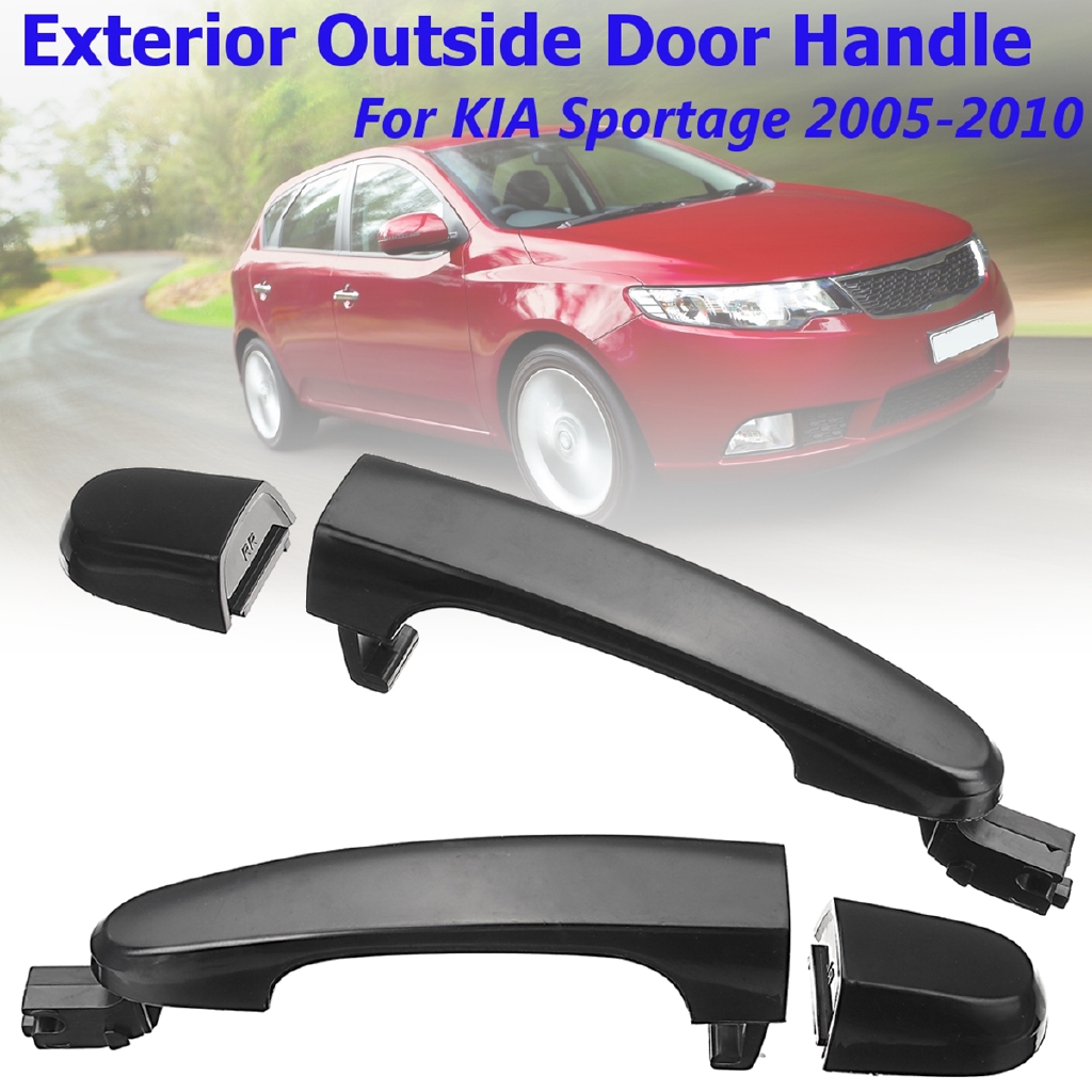 Handle Pintu Kiri Kanan Warna Hitam Untuk Kia Sportage 2005 2010 Shopee Indonesia
