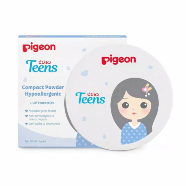 Pigeon Teens Compact Powder + UV Protection 14Gr