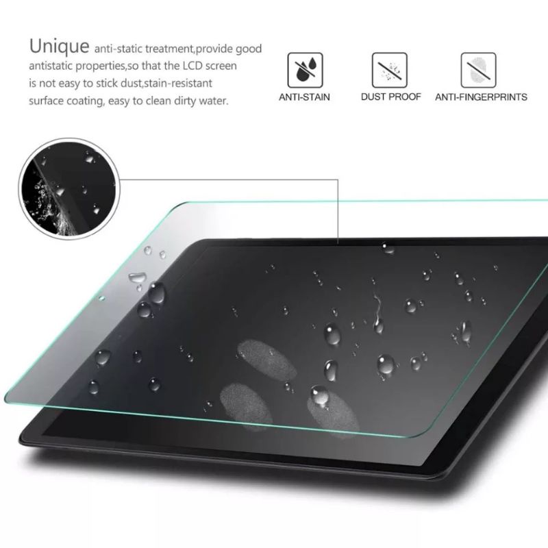 Tempered Glass Samsung Galaxy Tab 3 10.1 P5200 GT-P5200 P 5200 Antigores Screen Guard protector TG High Quality Pelindung Layar kaca