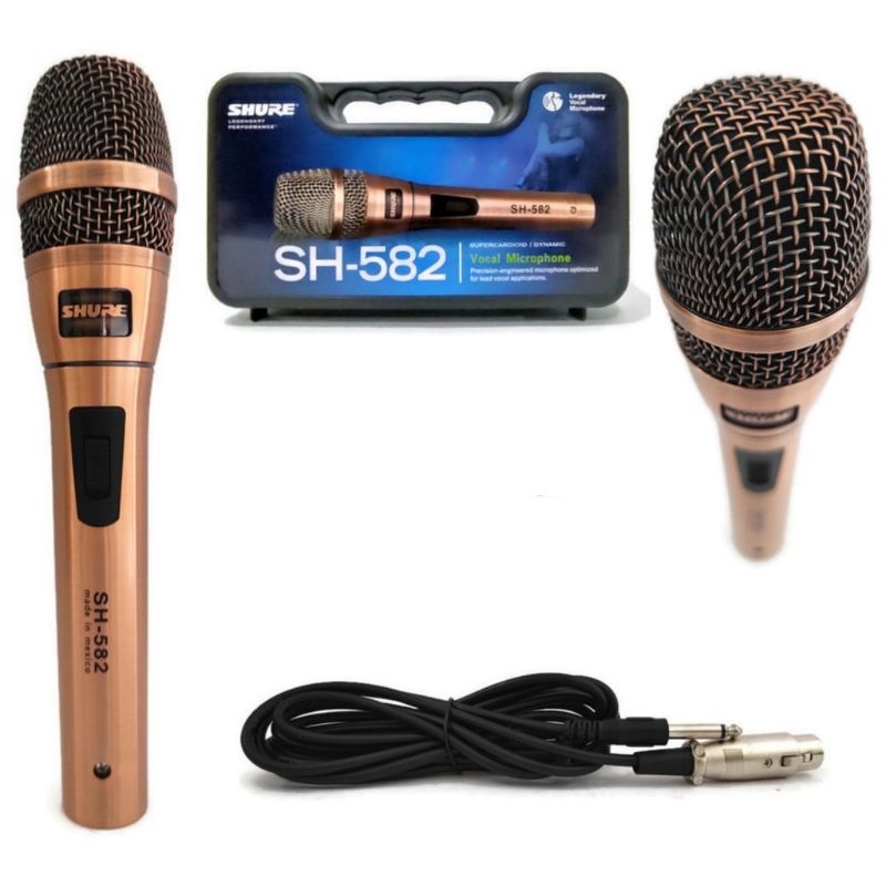 mic kabel YAMAHA YM-8800 Microphone terbaru &amp; terlaris warna gold