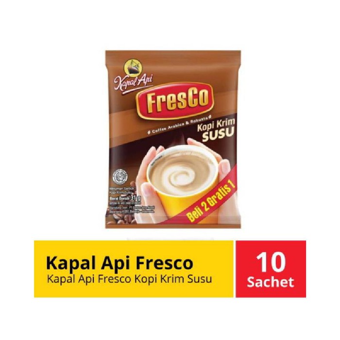 

FresCo Kopi Krim Susu 10 x 28g