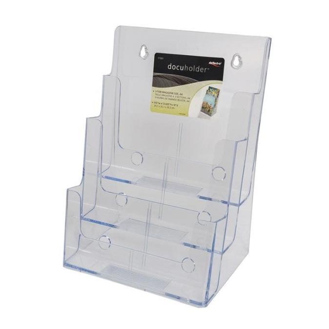 

Office & Stationery | Document Organizer | Bantex 3 Tier Multi Pocket Size A4 Atau Tempat Majalah Ref. 77301 | Best Seller