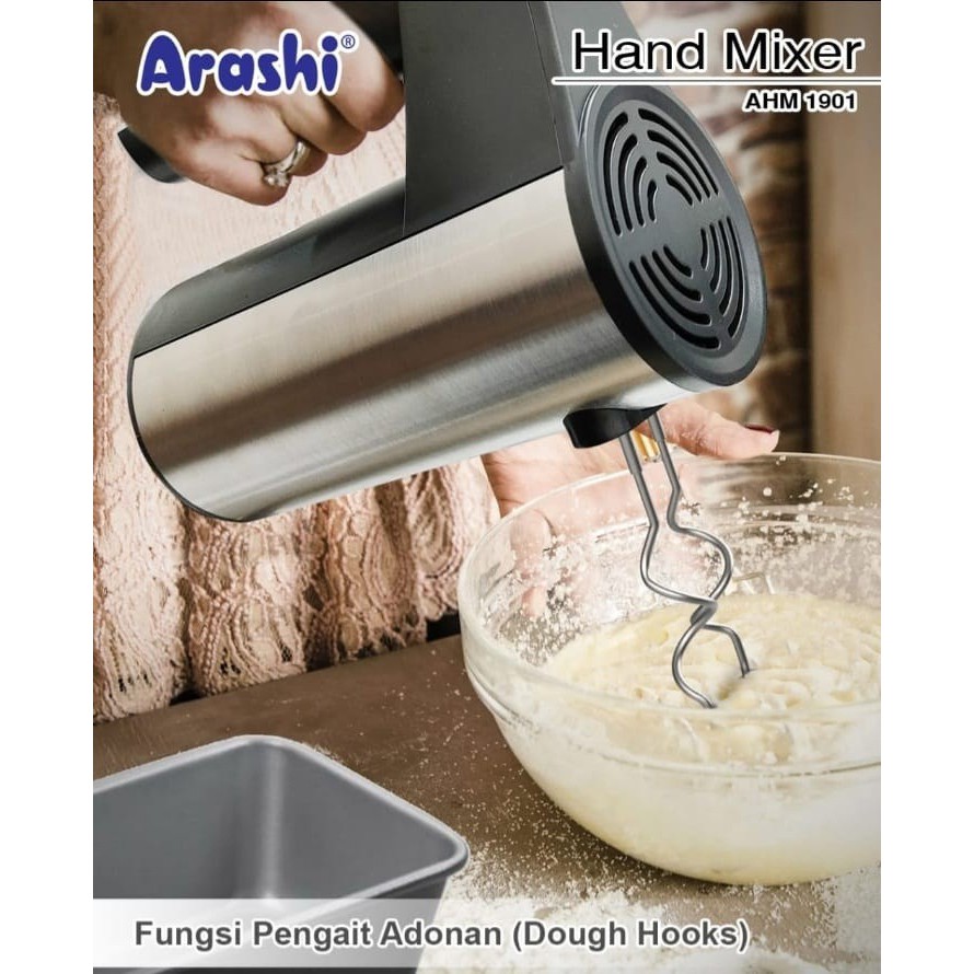 ARASHI AHM-1901 Hand Mixer 190 watt