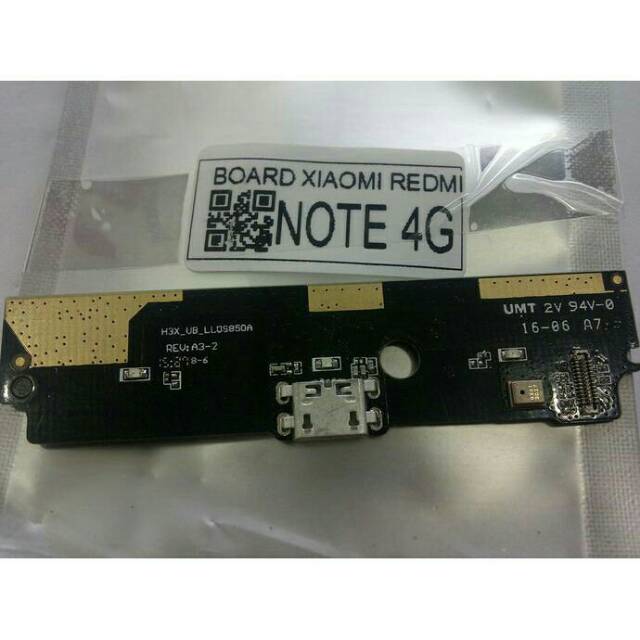 Fleksibel Flexible Konektor Charger Xiaomi Redmi Note 4G