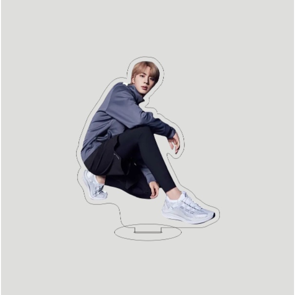 Action Figure Kpop Bts Boys Bahan Akrilik Transparan