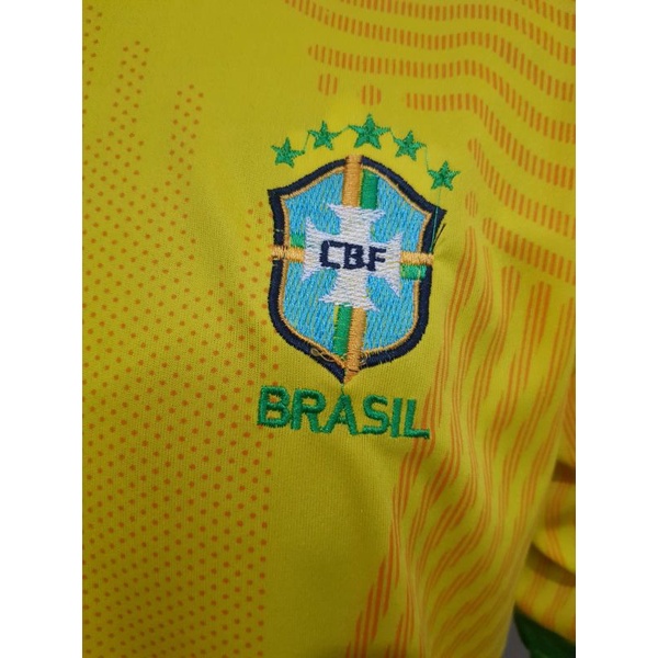 JERSEIY BAJU BOLA NEGARA BRAZIL HOME PIALA DUNIA