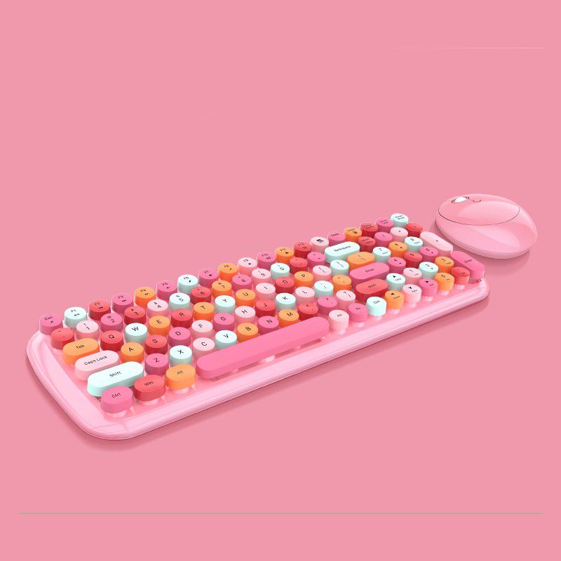 MOFii Keyboard Wireless Mouse Wireless Set 2.4G Candy XR