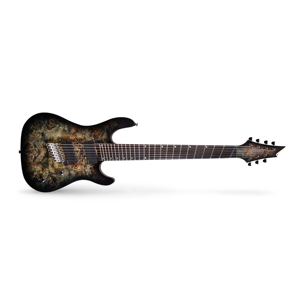 Gitar Elektrik Cort KX500MS SDB 7 String - Star Dust Black