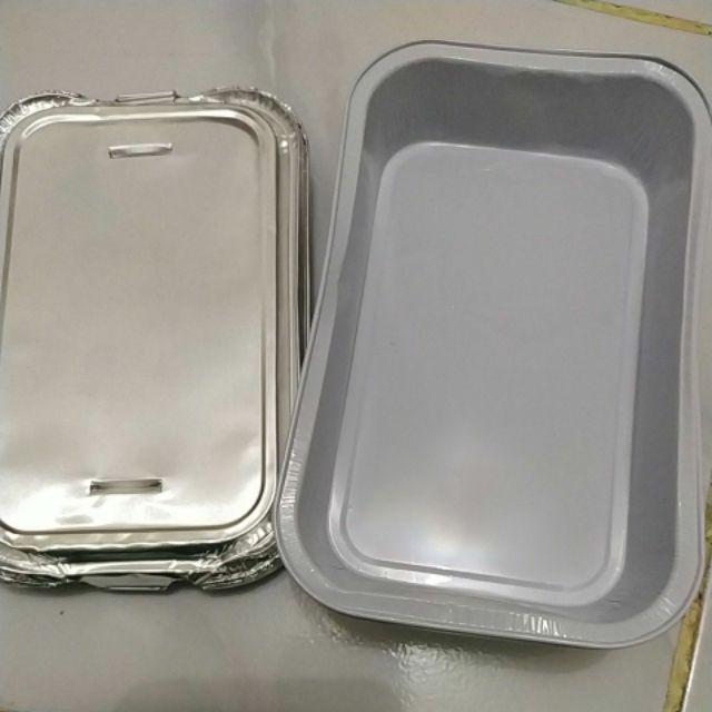 Aluminium Foil Cup Kotak P-380 Dan Tutup