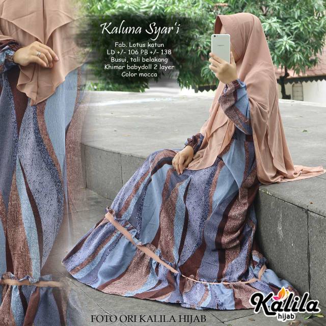 Gamis syar'i KALUNA