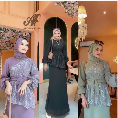 CSR    Arabella dress malaysian look free pashmina✨