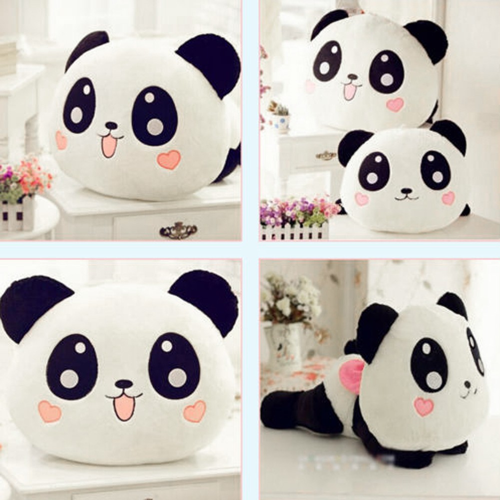 Bantal Boneka Berisi Bentuk Panda Lucu Ukuran 20cm Shopee Indonesia