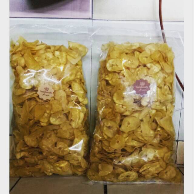 

Kripik Pisang Handmade Asin