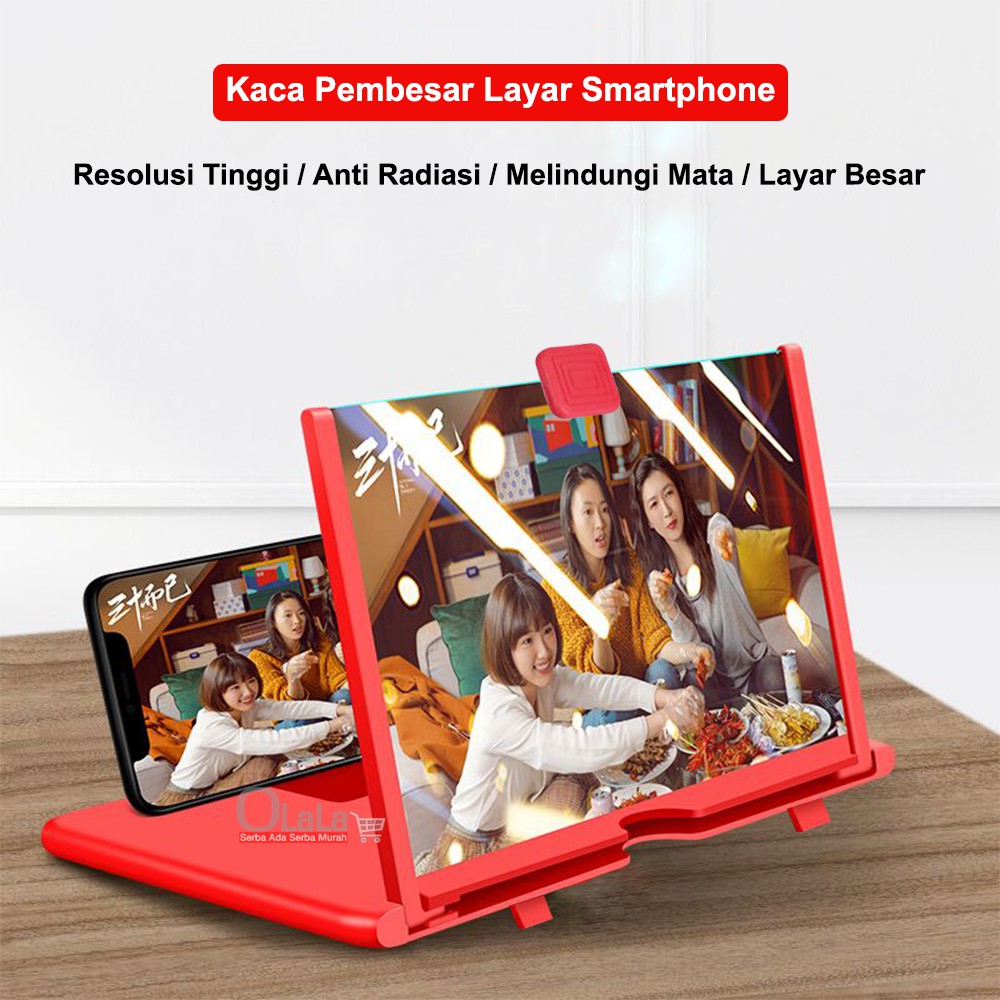 KACA PEMBESAR LAYAR SMARTPHONE (PELINDUNG MATA)OLL-0311