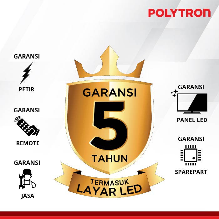 promo POLYTRON Smart Android TV LED TV 50" PLD 50AG9953