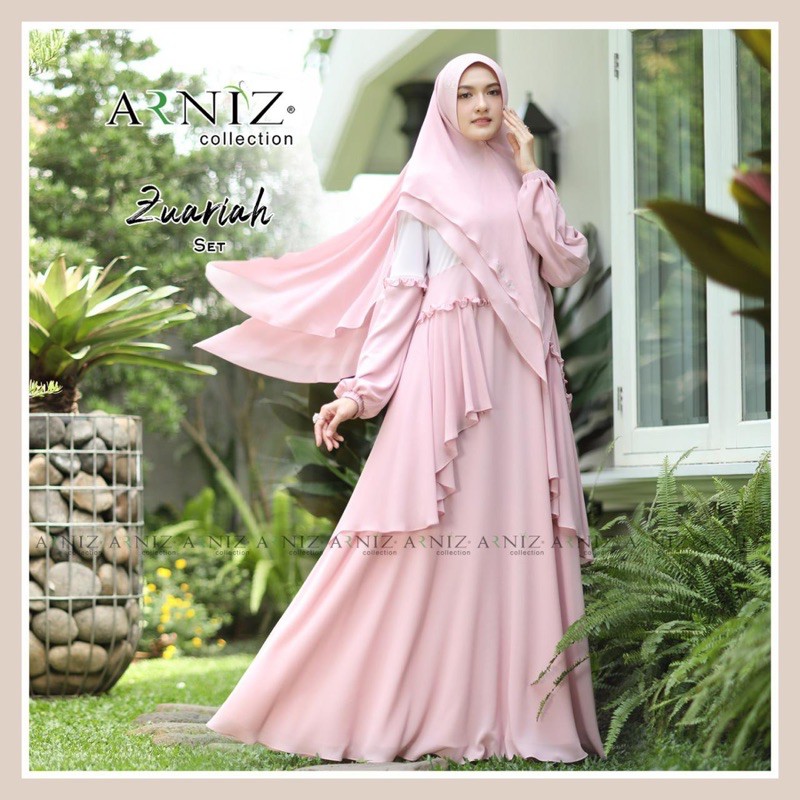 Zuariah Set Syari Original By Arniz Collection