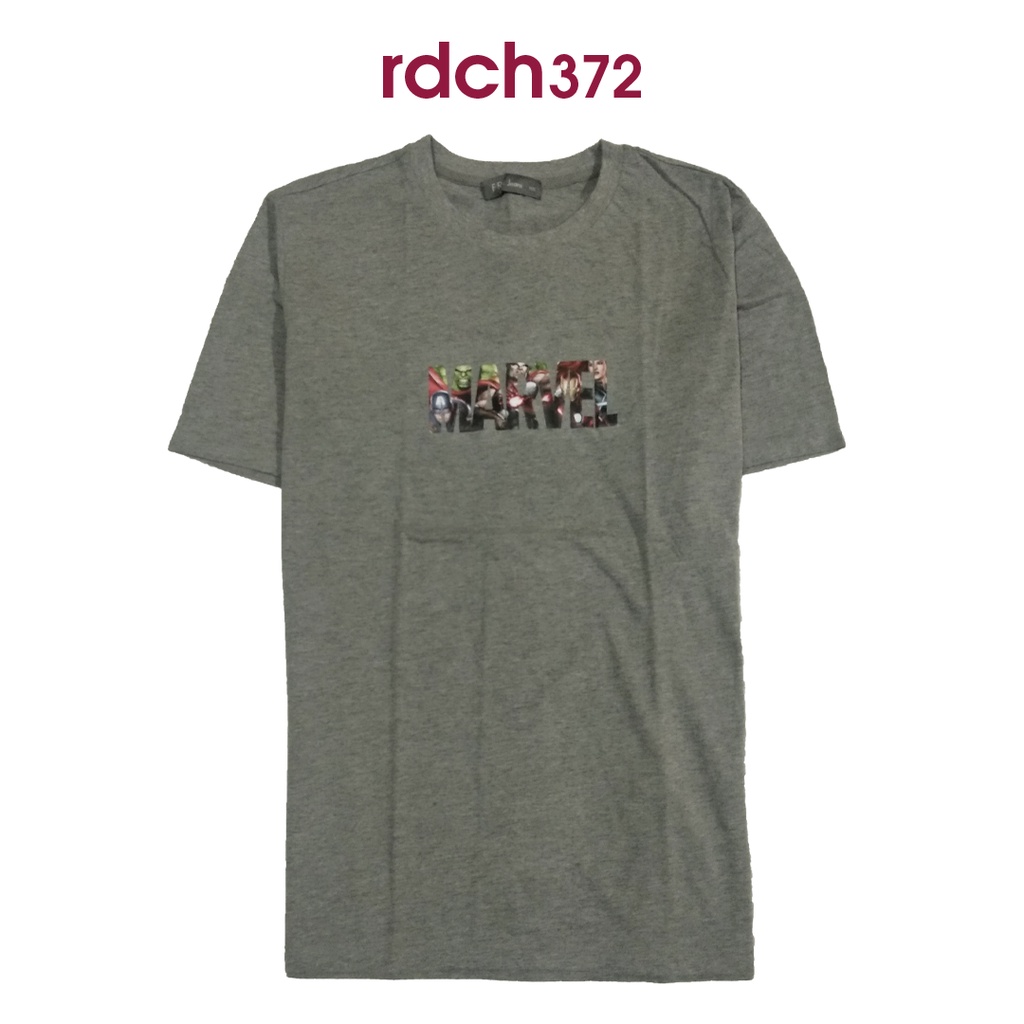 T-SHIRT BRANDED SECOND MARVEL GREY