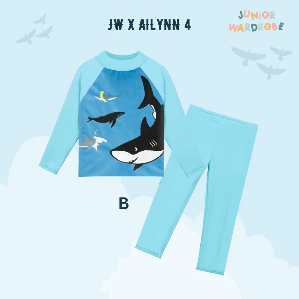 Baju Renang Anak Laki Laki Junior Wardrobe X Ailynn Stories Vol.4