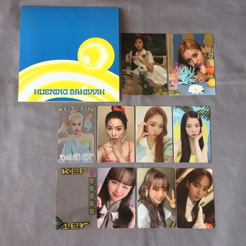 kep1er doublast album photocard yujin photocard bahiyyih photocard mashiro yeseo youngeun album kep1