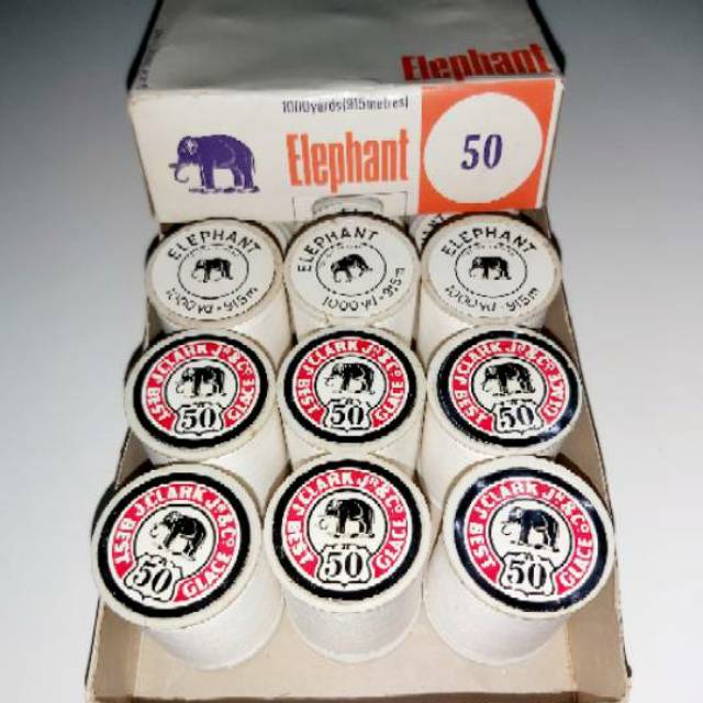 Benang Layangan Jadul Cap Gajah Size 50