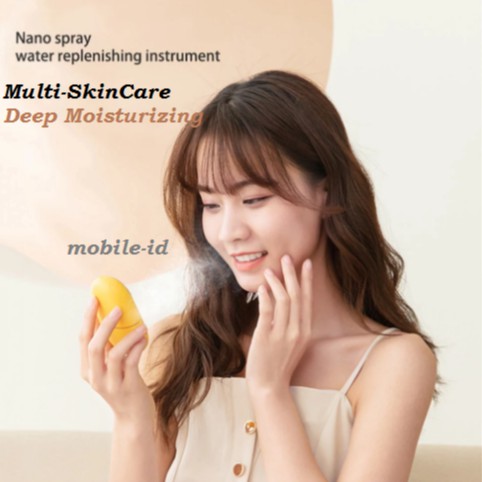 TERBARU Mini Nano Spray Boneka Gepeng 35ml Nano Mist Premium Nano Cute Nano Lucu [Anti Bocor]
