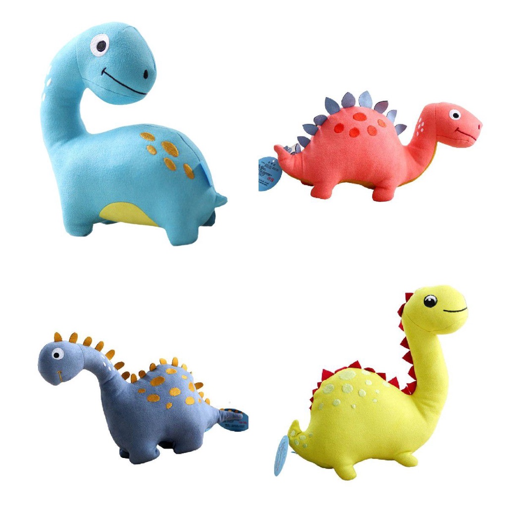 Boneka Hewan Mainan Mewah Dinosaurus Lucu Sempurna Hadiah Ulang Tahun Anak