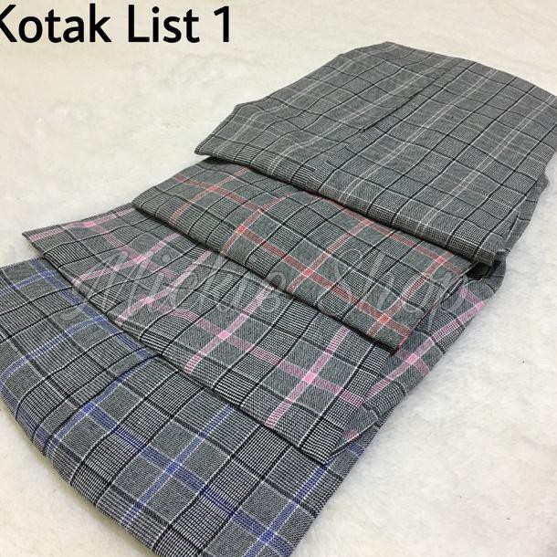Celana Kotak Premium | Tartan Pants | Celana Panjang Wanita|
