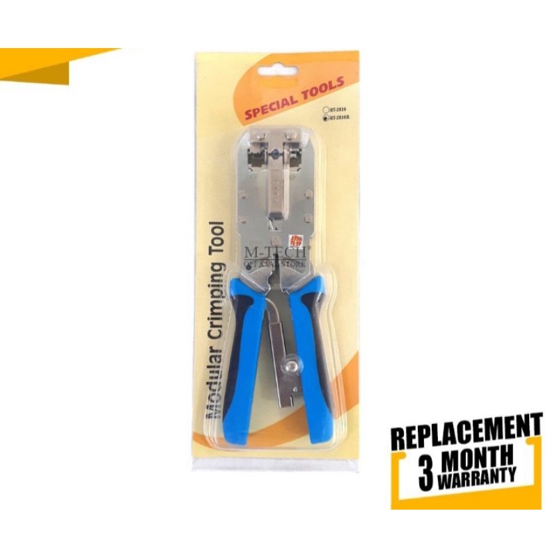 crimping tool Rj45 M-Tech Cat6 tang crimping rj45