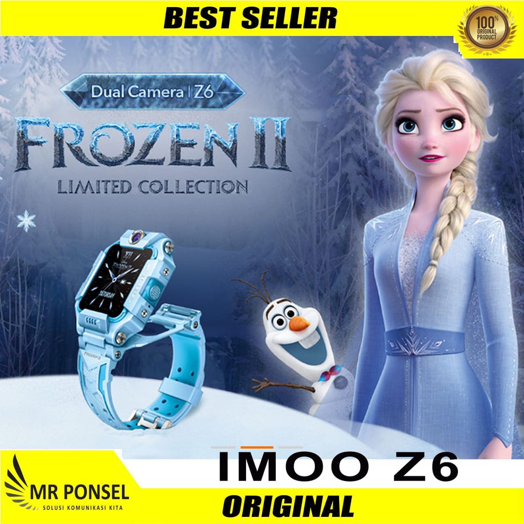 JAM TANGAN IMOO Z6 Watch Phone FROZEN EDITION