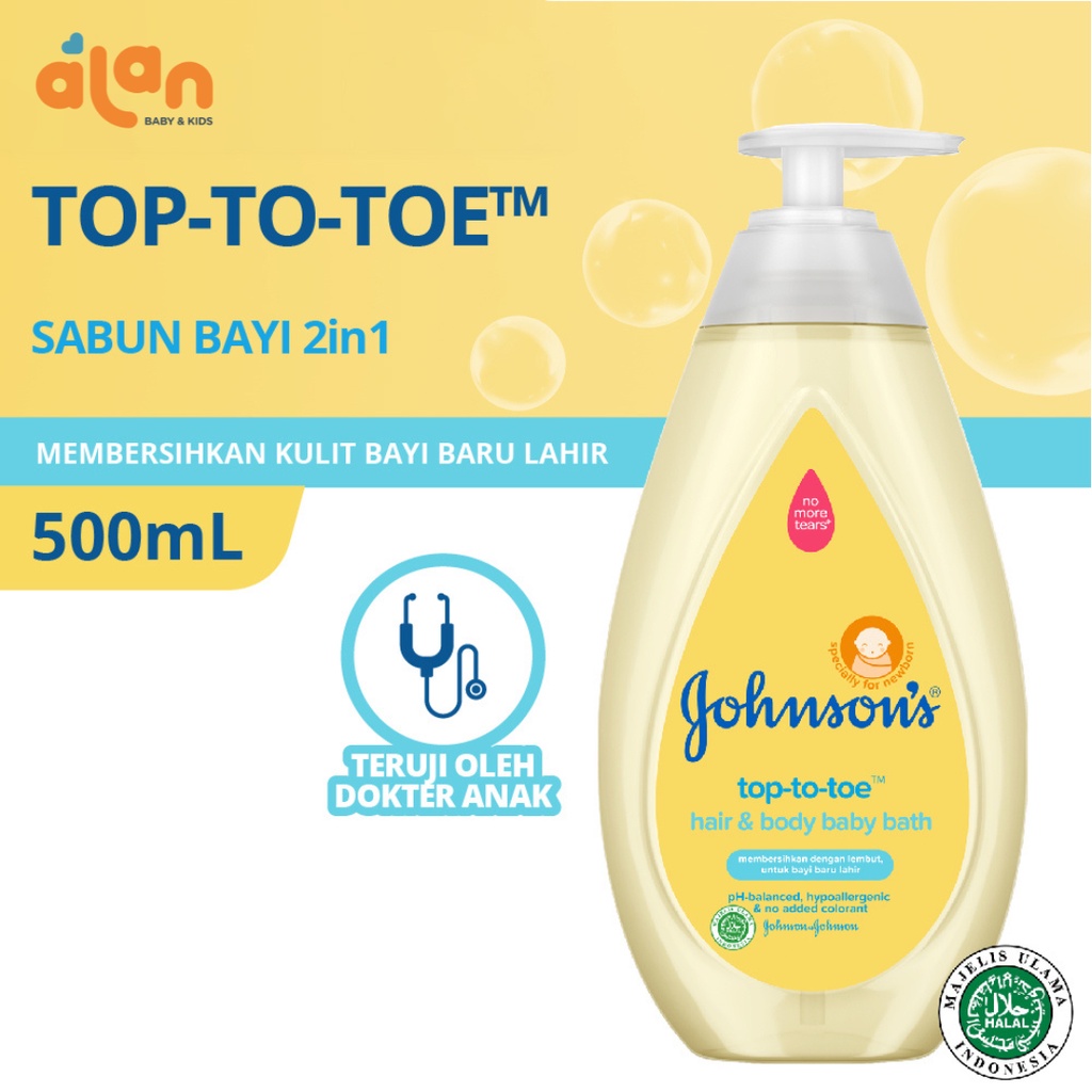 Johnson's Baby Bath All Variant Botol 500ml