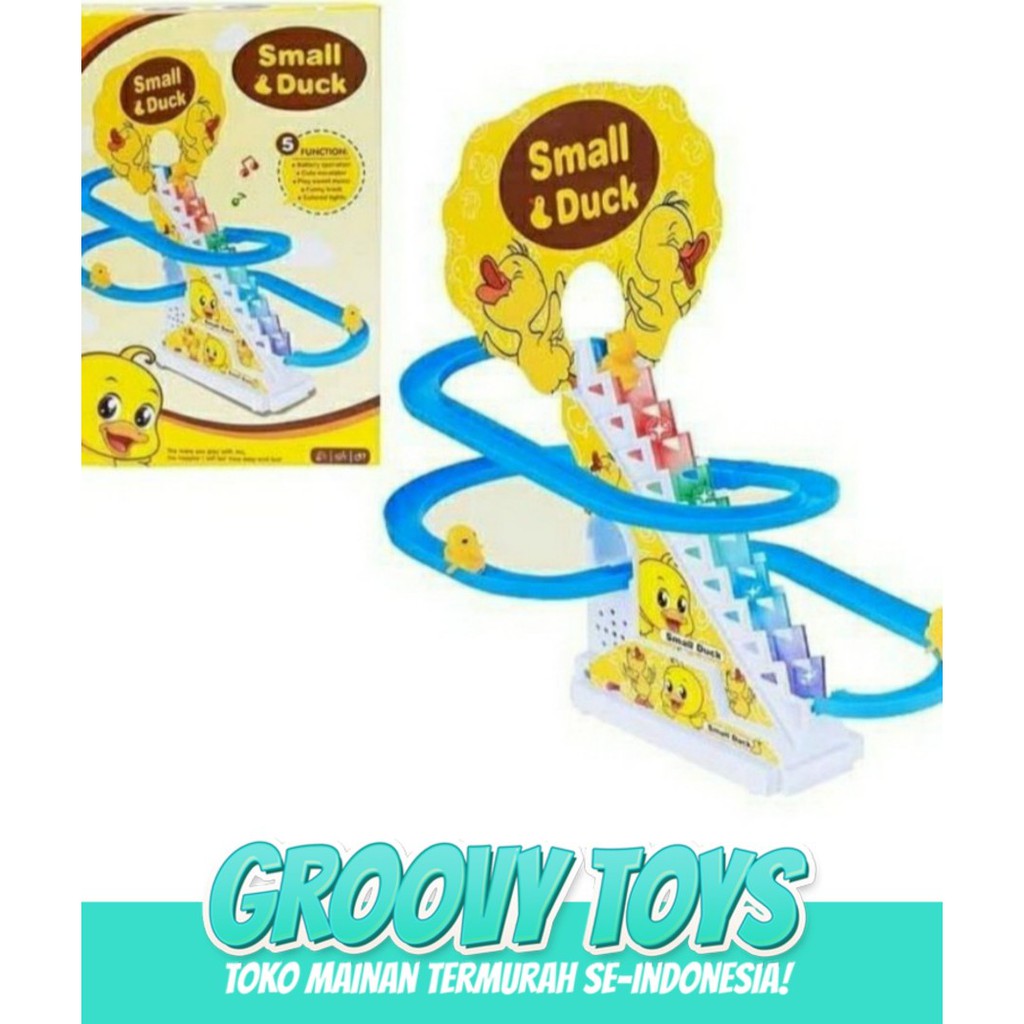 Mainan Small And Duck Track Slide Set / Kereta Luncur 668-10