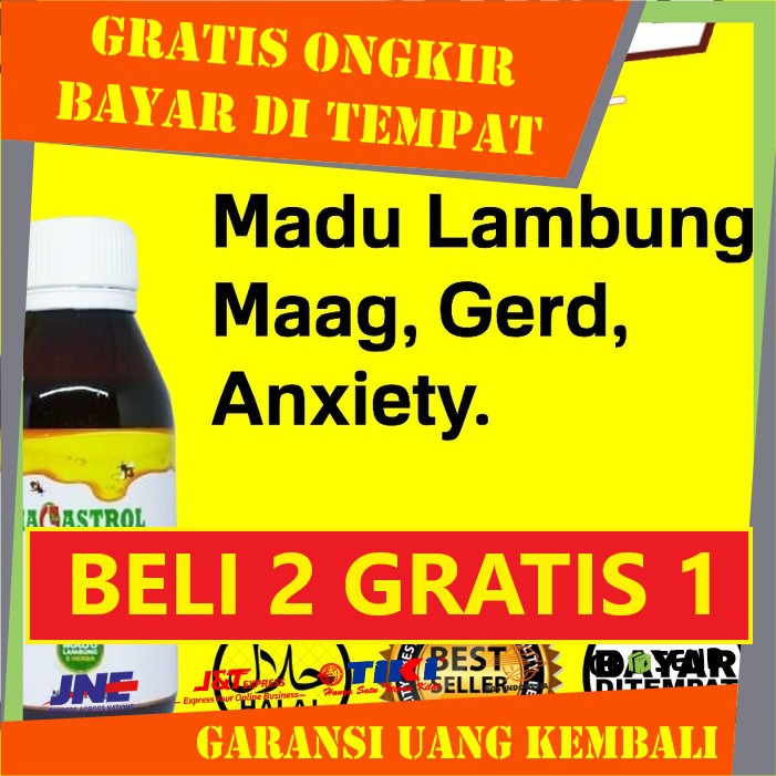 Magastrol Forte - Madu Asam Lambung Maag Gerd 100% Ori (Beli 2 Gratis 1)