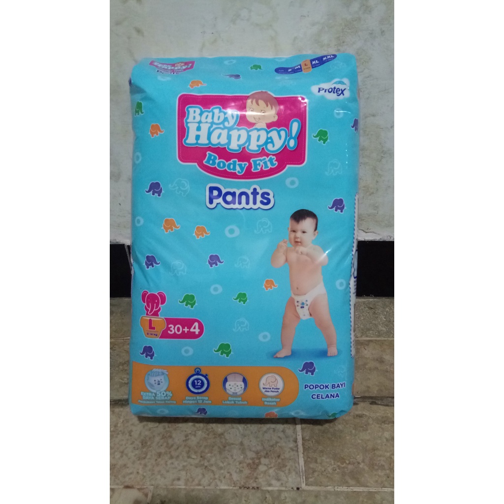 PAMPERS BABY HAPPY L30 + 4