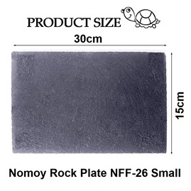 TERMURAH Rock Plate Basking Stone Tempat Jemur Reptil Kadal Sulcata 30x15cm NOMOY NFF-26 Small