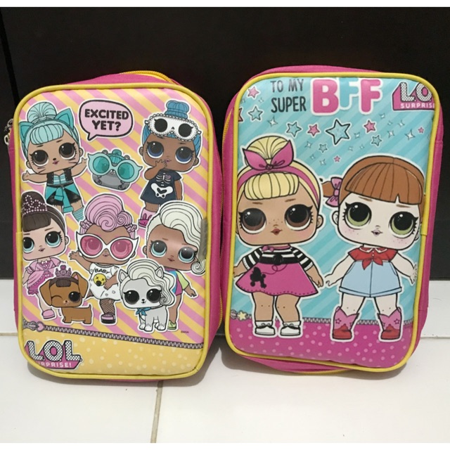 

Pencil Case Anak Karakter LOL Tempat Pensil Souvenir Anak