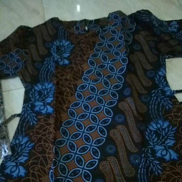 Kemeja Batik Pria Lengan Panjang Terlaris Termurah Di Shopee Hrb Kenongo Batik