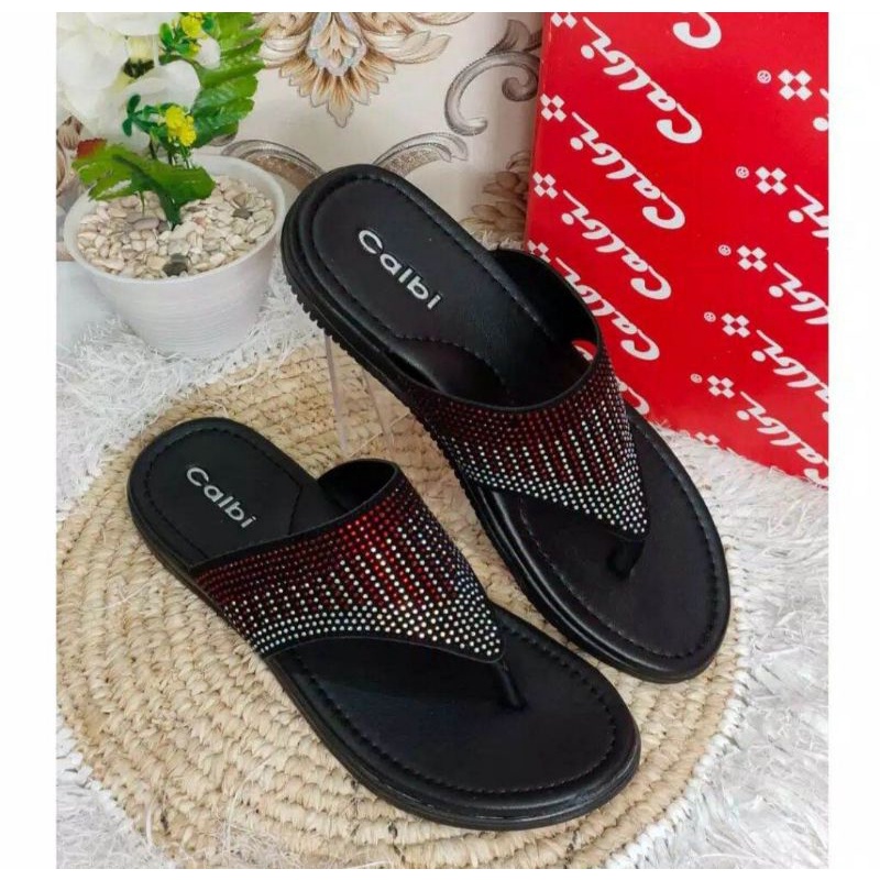 sandal calbi teplek japit air 37-40 /sandal termurah