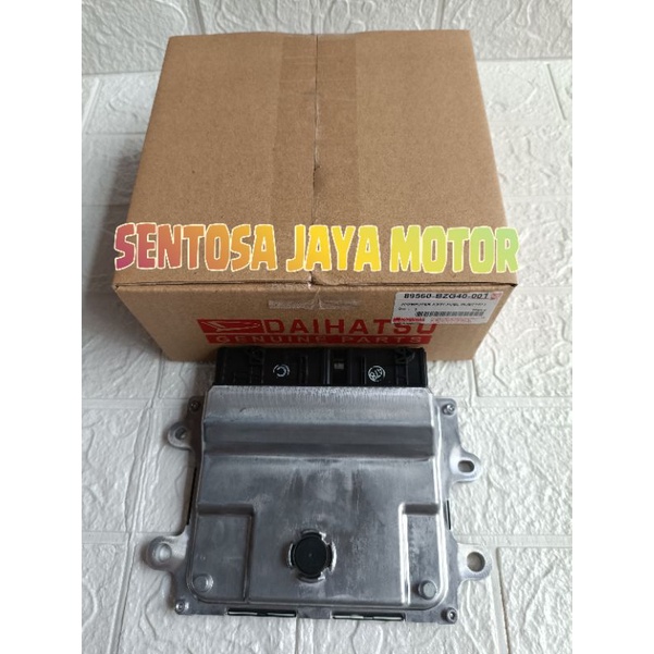 Ecu Computer Komputer Control Mesin toyota Agya Matic 1200cc Original 89560-BZG40