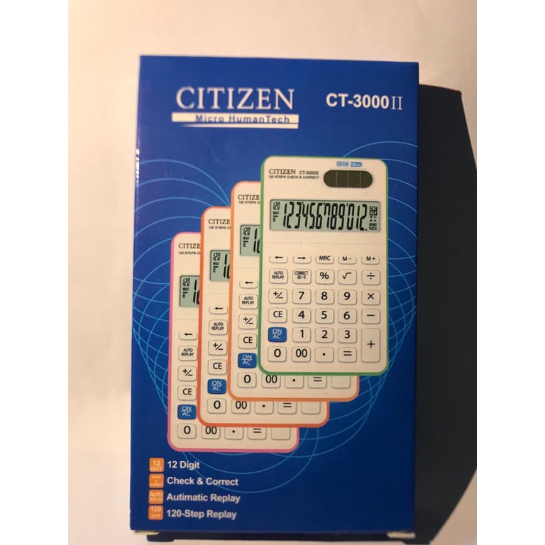 kalkulator / alat hitung CITIZEN CT-3000II