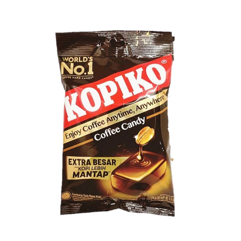 

permen kopiko 175gr isi 50 butir - permen kopiko coffe candy / cappucino candy - permen kopi