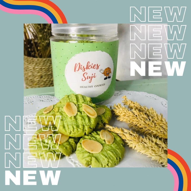 

COOKIES SUJI — DISKIES SUJI — DENGAN ALMOUND