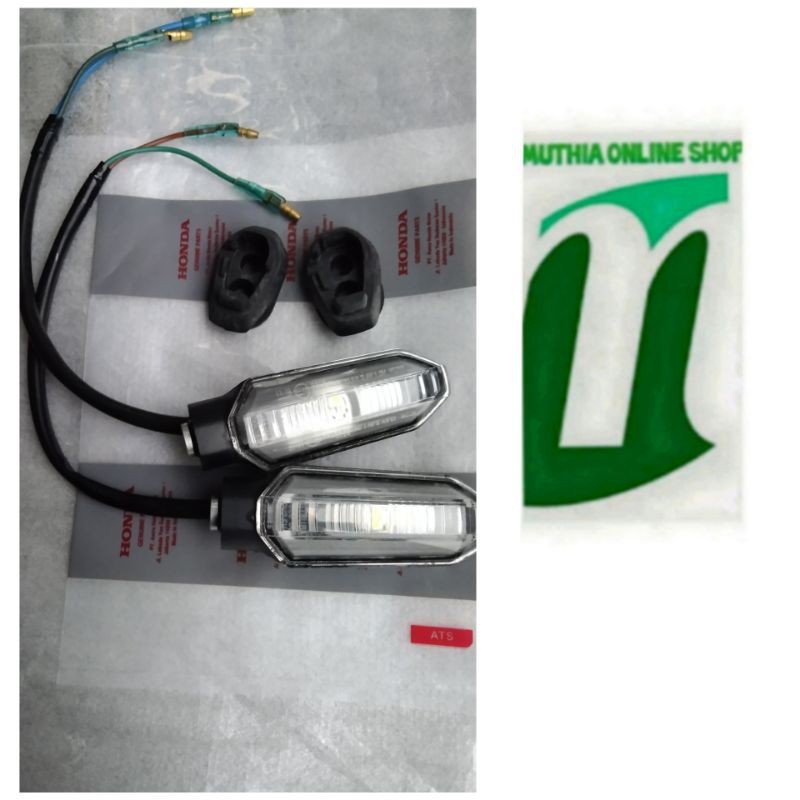 lampu sein sen depan kanan kiri CBR 150 CB 150 LED original mitsuba