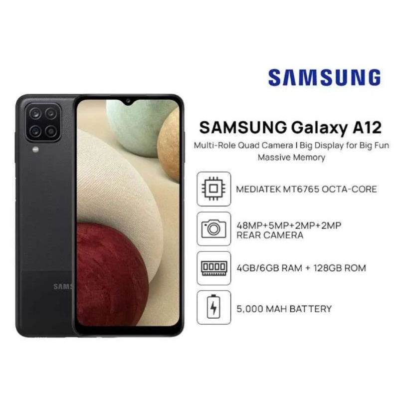 SAMSUNG GALAXY  M12 | A12 | A13 HP BARU ORIGINAL 100% GARANSI RESMI-2