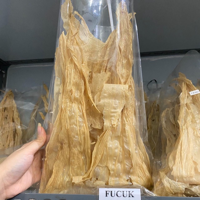 

Fucuk / Kembang Tahu / Kulit Tahu Asli Bangka - Snack Bangka - Makanan Bangka