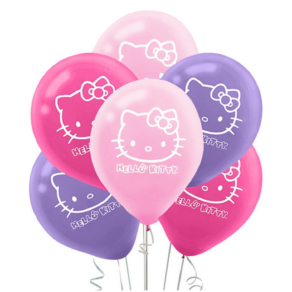 Unduh 5500 Koleksi Gambar Hello Kitty Memegang Balon  Gratis