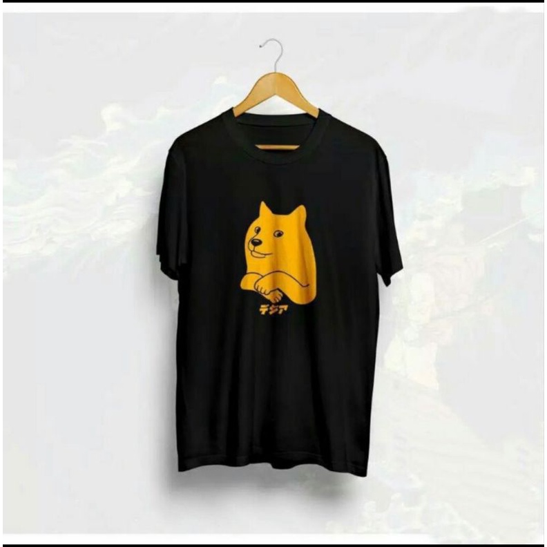 KAOS DOGE WOW MEME SHITPOST SHIBA INU DOG KAOS DISTRO MURAH