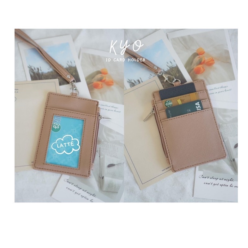 

Terlaris ✨ - ID CARD HOLDER KULIT / NAME TAG / TEMPAT KARTU ID KANTOR / LANYARD RESLETING PRIA WANITA - KYO3.1.23
