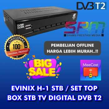 EVINIX H-1 STB / SET TOP BOX STB TV DIGITAL DVB T2 PROMO