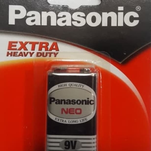 New batrai 9v panasonic baterai 9v panasonic batrai kotak 9v panasonic