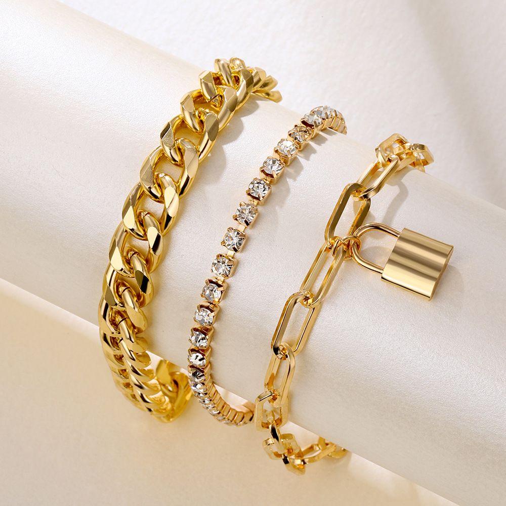 Nanas Multilayer Gelang Fashion Perhiasan Aksesoris Link Rantai Gelang Kaki